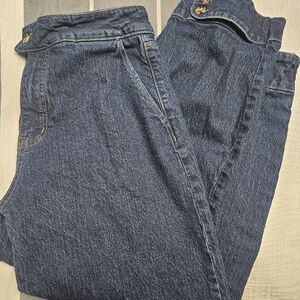 Classic Blue Straight Leg Jeans for Women